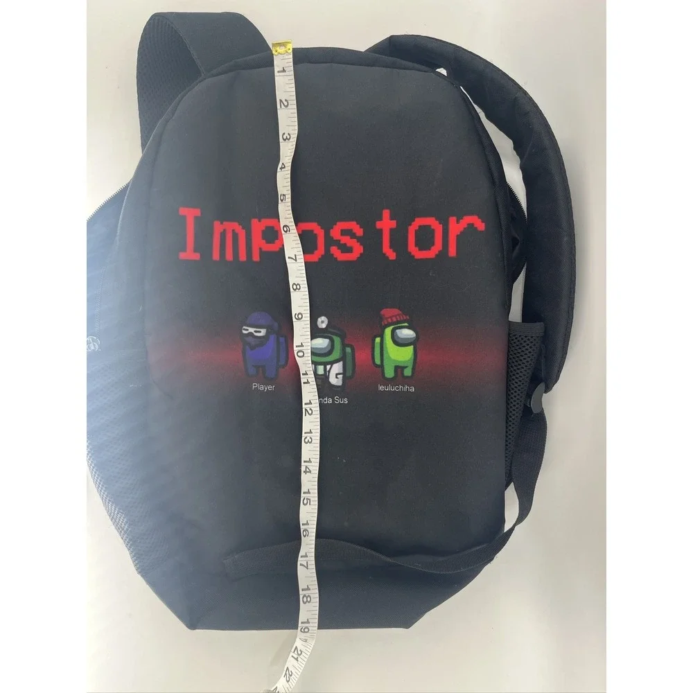 Among Us Impostor Backpack‎ School Travel Daypack Kids Gaming Book Bag